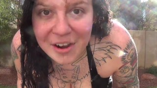 Dumping Cold Soda on My Body