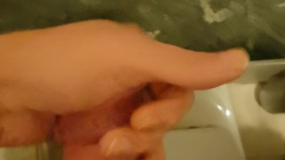 Masturb in uniform till cumshot