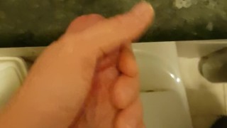 Masturb in uniform till cumshot