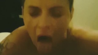 Gf gives me Handjob and gets a facial!