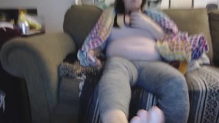 Feet in your face ignoring you
