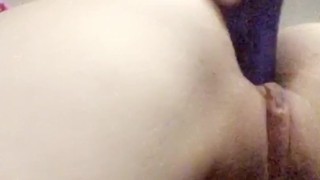 Stuffing my pussy