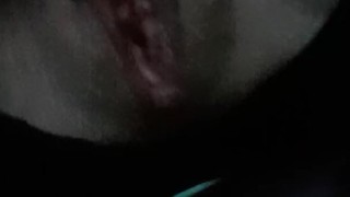 Little Wet Kitty Public Masturbation with Ben Wa Balls then Pops them Out!