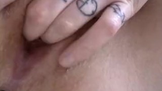 Pissing, Getting Horny, And Fingering Myself