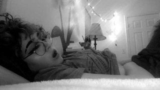 trying not to get caught masturbating