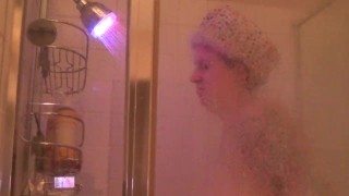 Showering Neighbor Sees You Watching & Teases You