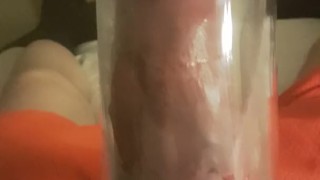 Dick Pumping My Masssive Throbbing Cock