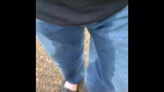 Peeing My Pants in the Driveway