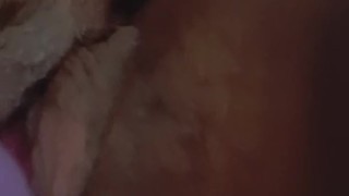First Amateur Video: BBW plays with clit