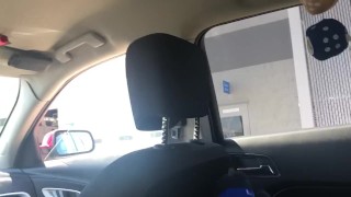 socked feet at walmart auto centre