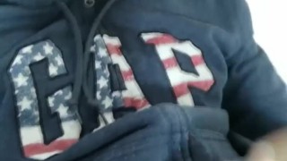 Quickie jerk off at home cum - Camilo Brown