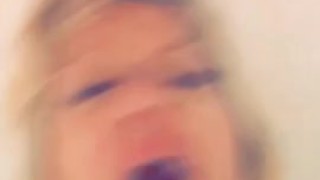 Dirty milf shower washing big boobs