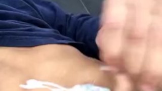 Nutting in a tent