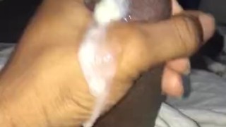 Busting my fat ass load