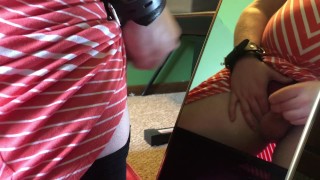 Sissy Panty Boy Quick Cumshot