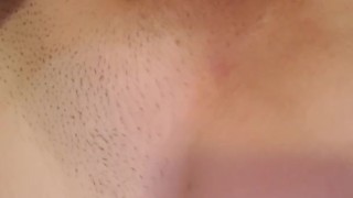 Masterbating and playing with my mini body wand