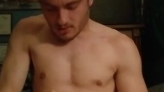 Jerking off after work