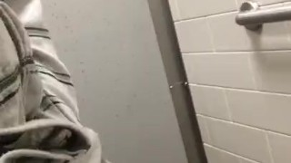 Jerking in a jersey bathroom