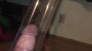 Filling up the 12 inch pump