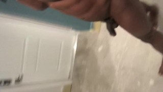 walking in but ass naked in daylight (With a Boner)