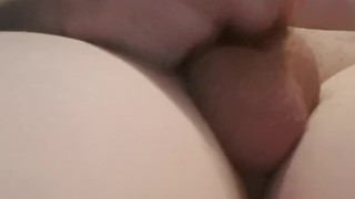 Jacking off and cumming