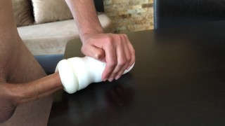 Big dick fuck fleshlight and amazing load