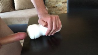 Big dick fuck fleshlight and amazing load