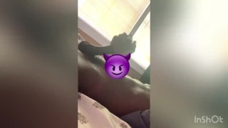 Almost Caught Busting Big Load