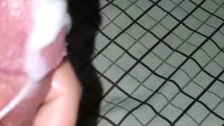 Small dickk shoots sticky load