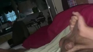 Early morning strokes & moans!