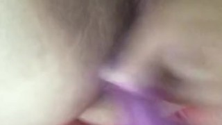 Playing with dripping wet pussy