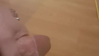 Jacking off and cumming again