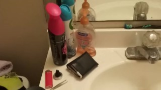 Shower n piss