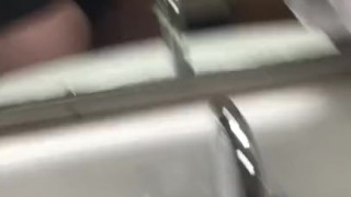 Public Restroom Hung Cock Jerk