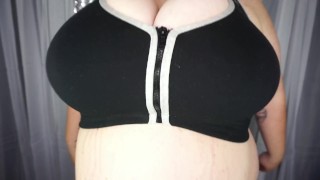 Sports Bra Teaser DAYTONA HALE BBW