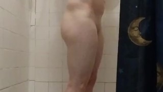 Shaving my legs in the shower leading to a little fun with myself 