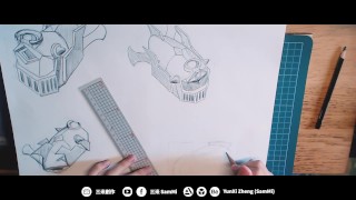 手繪日常 & 上個貼圖 | 拜託拜託~感謝感謝~ | 三米 SamMi