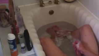 Porn and a Soapy Wank.