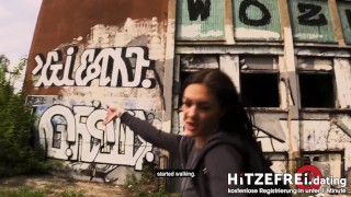 HITZEFREI.dating PUBLIC Berliner Göre nackt in S-Bahn & an Bahnhof gefickt