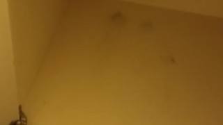 Pissing under the sink