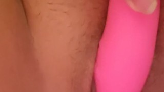 Vibrations make her drip