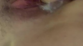 Fucking my Tight Pussy W Dildo