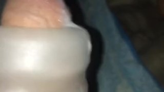 Uncut fucks & busts in pocketpussy