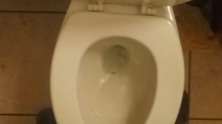 Uncut dick 1 minute piss