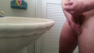 Shaving My Cock and Balls then a Wank..