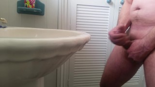 Shaving My Cock and Balls then a Wank..