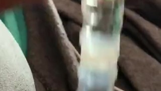 Super horny BBW Ebony Solo play
