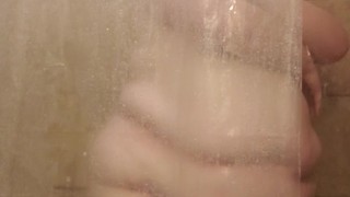 Watch me as I shower and get all hot and wet