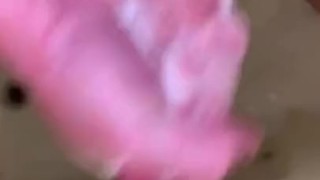 Busting a nut in the shower 4K