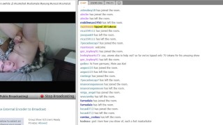 Self Facial on Chaturbate! Webcam Screen Recording, Hard after Cumming